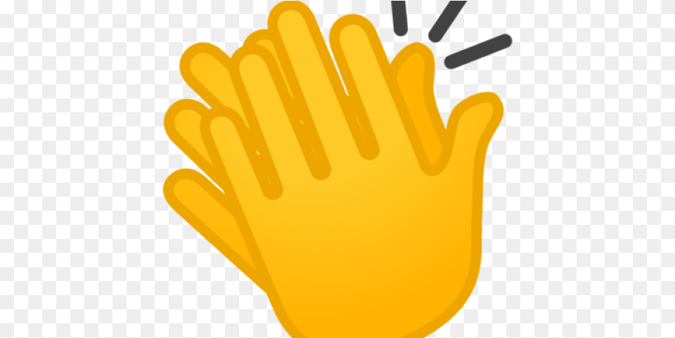 Hand Emoji Clipart Bravo Emoji De Manos Aplaudiendo, Clothing, Glove, Dynamite, Weapon Free Transparent Png