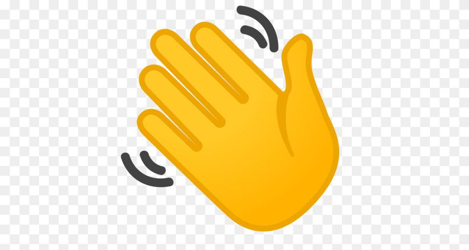 Hand Emoji Clipart Hand Wave, Clothing, Glove, Baseball, Baseball Glove Free Png