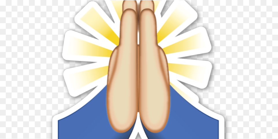 Hand Emoji Clipart Pray Emoji Orando, Body Part, Person, Finger Free Png