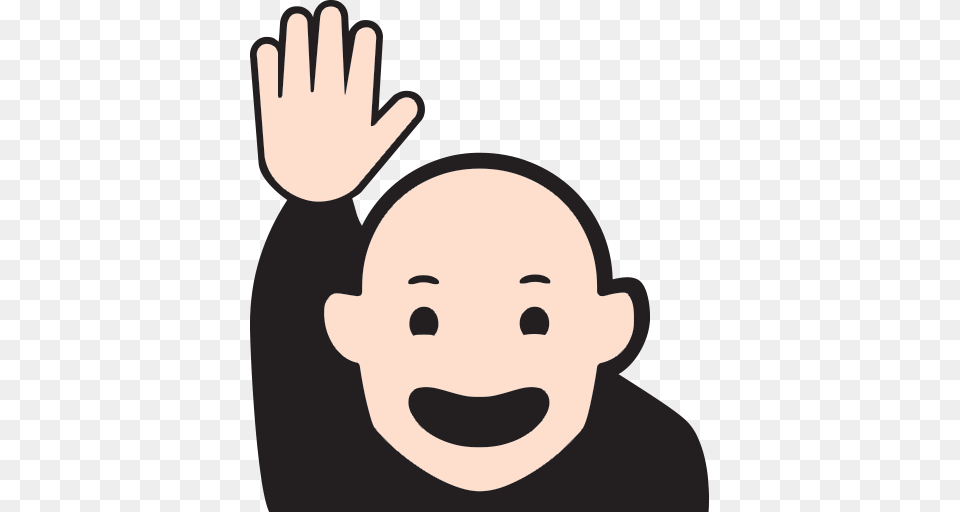 Hand Emoji Clipart Single Hand, Face, Head, Person, Photography Png Image
