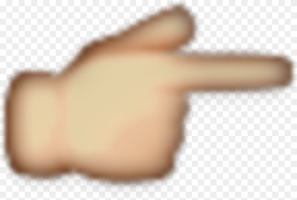 Hand Emoji Point Finger Point Right Emoji, Body Part, Person Free Png Download