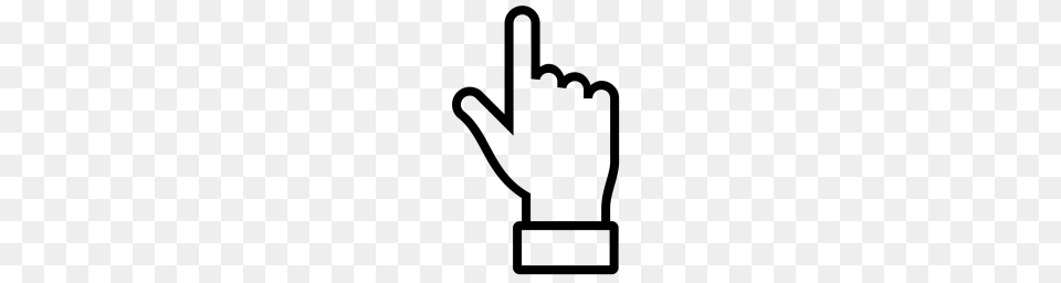 Hand Finger Pointing Up Sky Thumb Handsup Icon Download, Gray Png Image