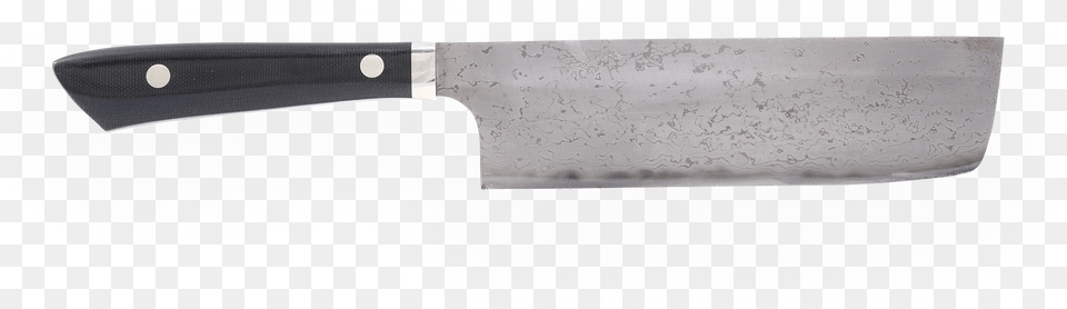 Hand Forged Nakiri Chefquots Knife Bowie Knife, Blade, Weapon Free Png
