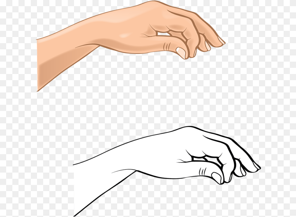 Hand Gesture C Bw Hand Gesture, Body Part, Person, Wrist, Finger Free Png Download