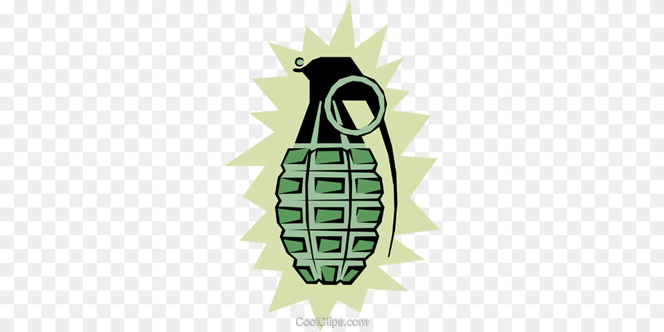 Hand Grenades Royalty Vector Clip Art Illustration, Ammunition, Weapon, Grenade, Bomb Free Png