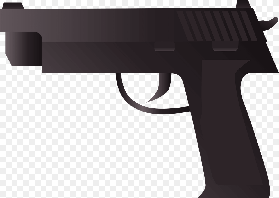 Hand Gun Clipart, Firearm, Handgun, Weapon Free Transparent Png