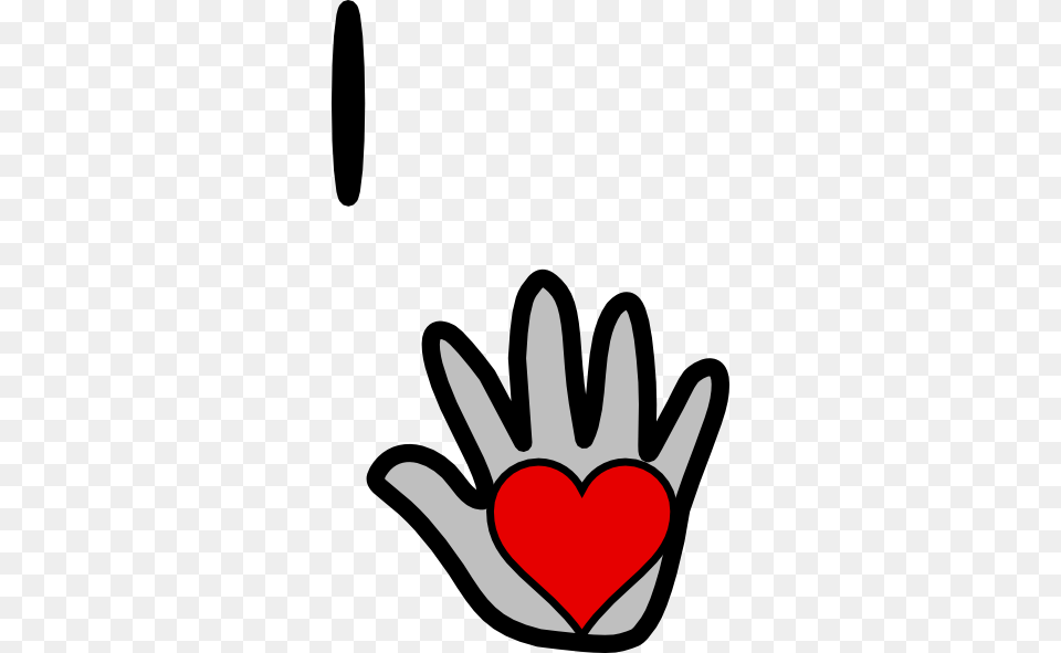 Hand Heart Clip Art, Clothing, Glove, Smoke Pipe Png Image