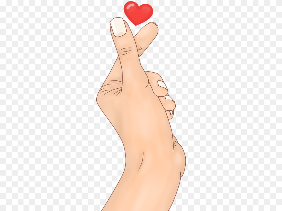 Hand Heart Red Palm Of The Free On Pixabay Kreslen Srdce Z Prstov, Adult, Female, Massage, Person Png
