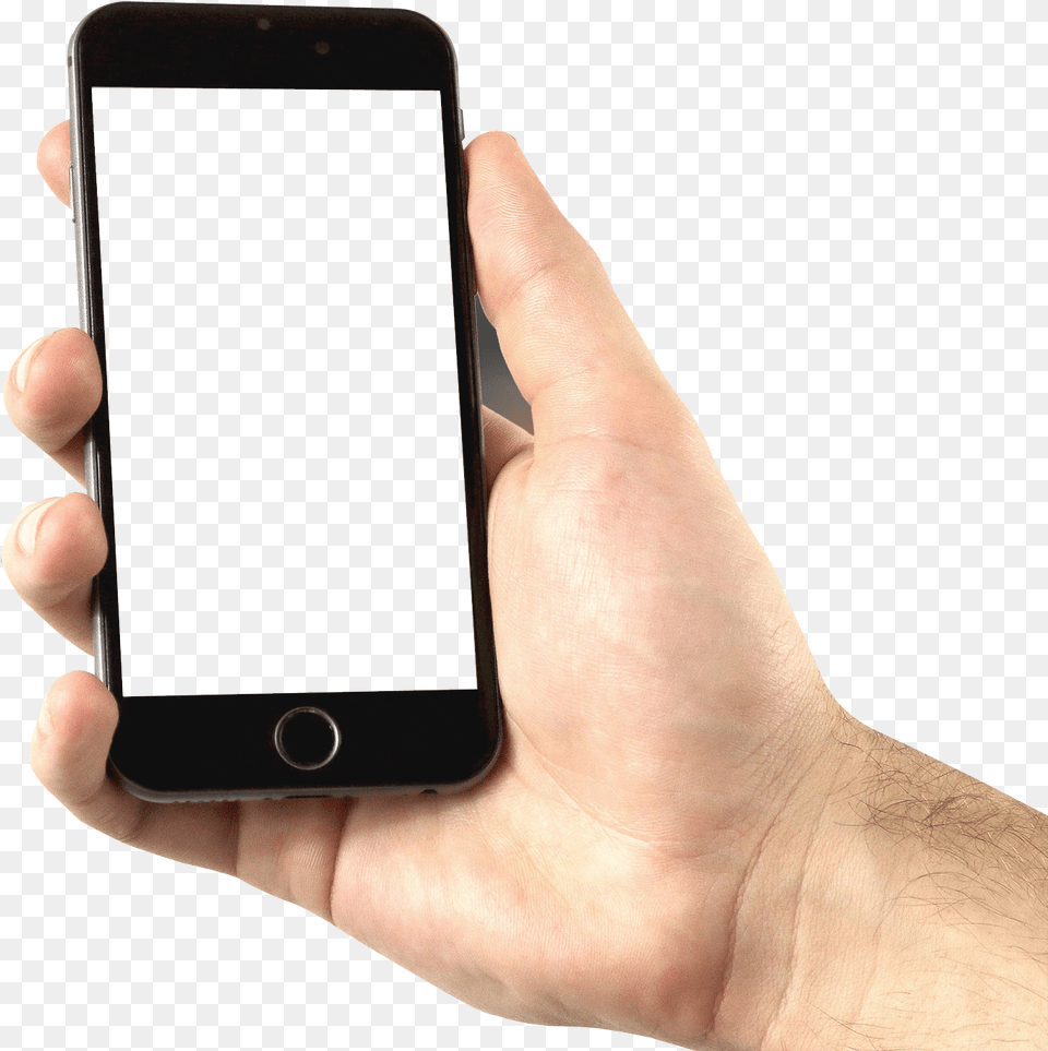 Hand Hold Iphone, Electronics, Mobile Phone, Phone Free Png Download