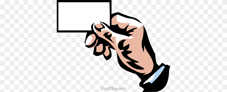 Hand Holding A Business Card Royalty Vector Clip Art, Body Part, Person, Finger, Adult Png Image