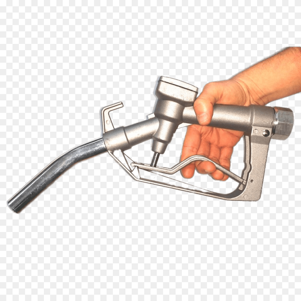Hand Holding A Nozzle, Machine, Gas Pump, Pump, Smoke Pipe Free Png