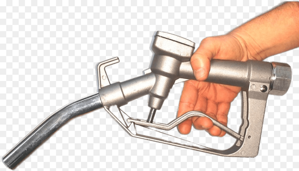 Hand Holding A Nozzle Lever, Machine, Gas Pump, Pump, Blade Png