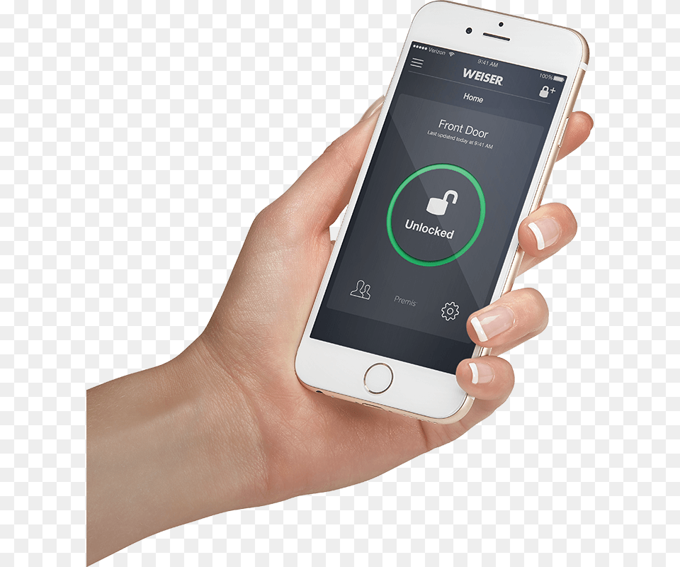 Hand Holding A Smart Phone With The Screen 3 1 Electronic Smart Lock, Electronics, Mobile Phone Free Transparent Png