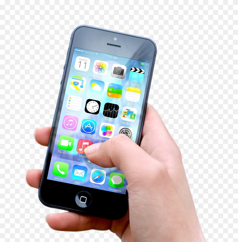 Hand Holding Apple Iphone Image, Electronics, Mobile Phone, Phone Free Png Download