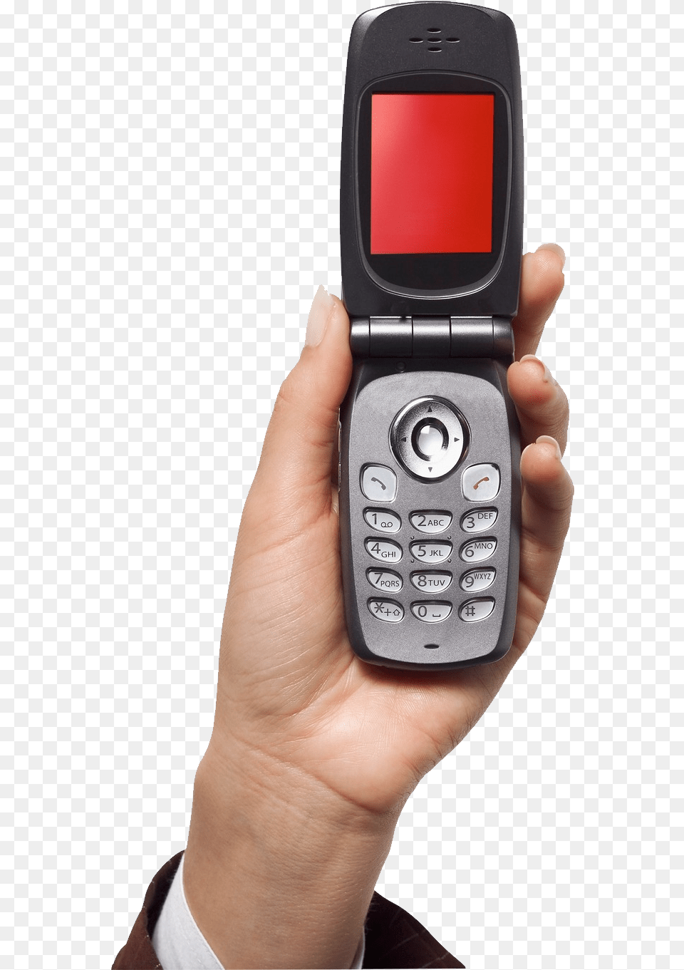 Hand Holding Cell Phone Flip Phone In Hand Flip Phone In Hand, Electronics, Mobile Phone, Texting, Person Free Png