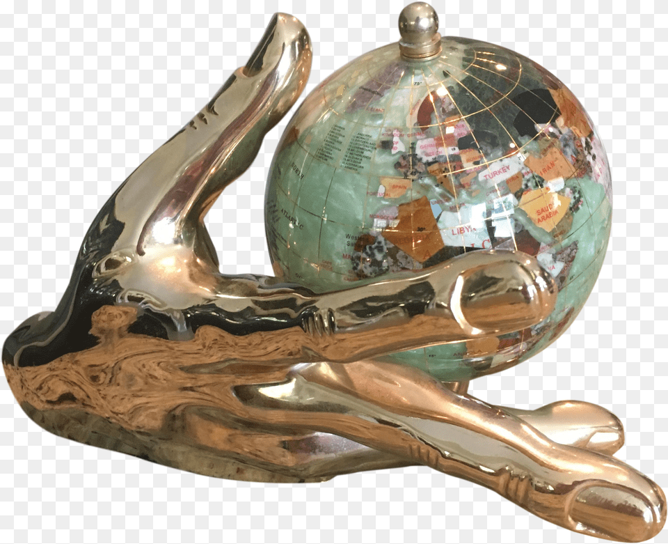 Hand Holding Globe Large Free Png