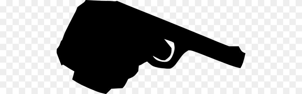Hand Holding Gun Clip Art, Firearm, Handgun, Silhouette, Weapon Free Transparent Png