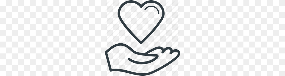 Hand Holding Heart Clipart Clipart Free Png Download