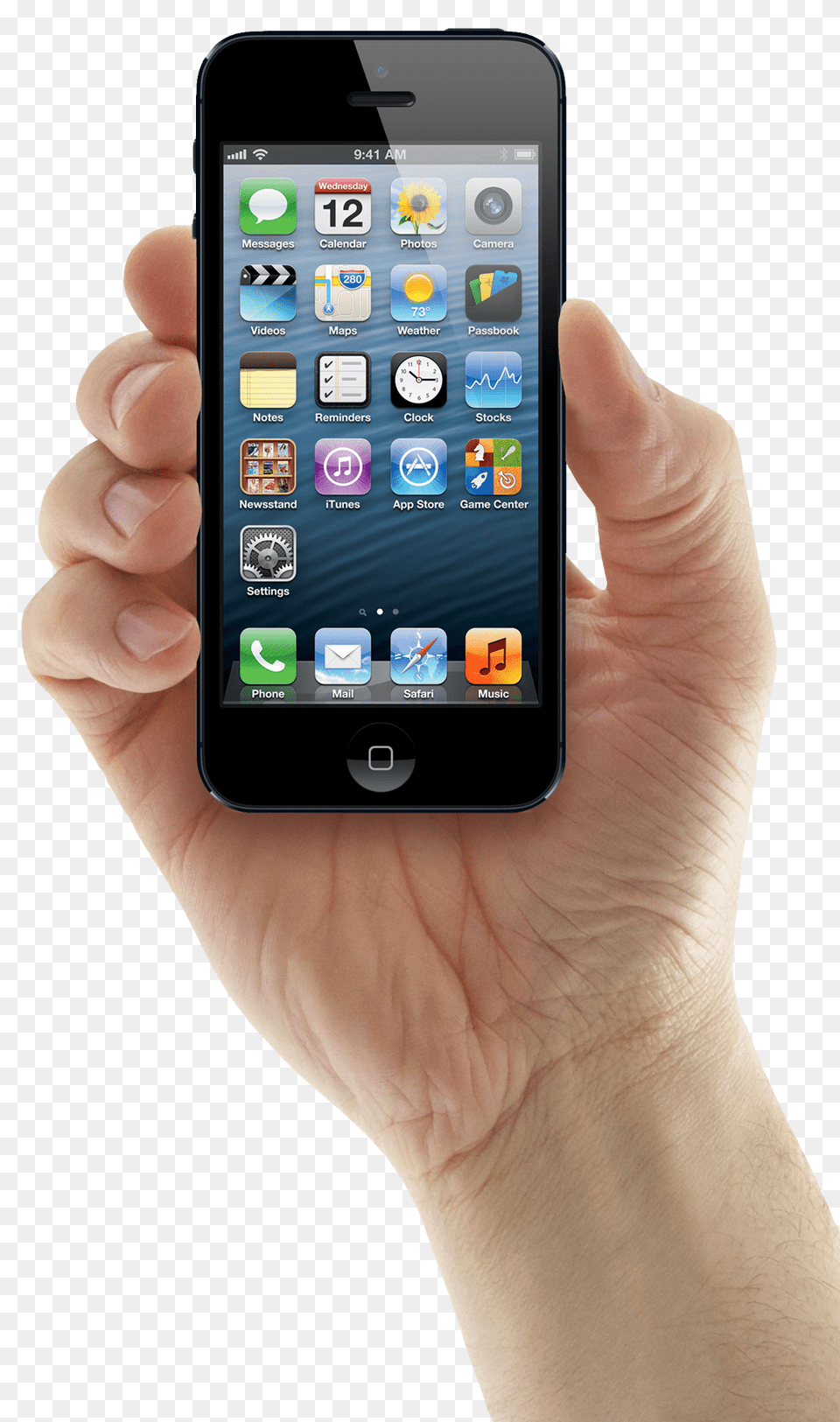 Hand Holding Iphone Image, Electronics, Mobile Phone, Phone Free Png