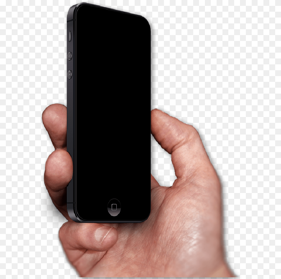 Hand Holding Iphone Using Hover Video Pro, Electronics, Mobile Phone, Phone Png Image