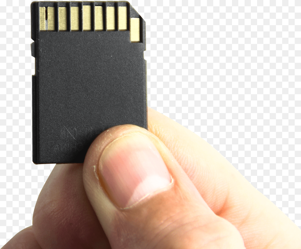 Hand Holding Memory Card Image Memory Card, Adapter, Body Part, Electronics, Finger Free Png