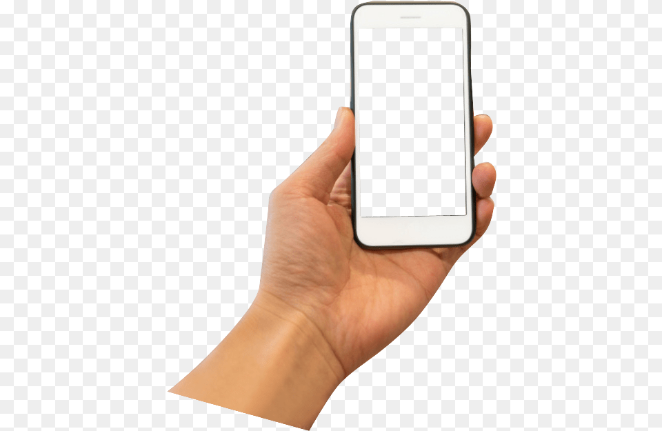 Hand Holding Mobile Phone Hand Holding Phone Transparent, Electronics, Mobile Phone, Iphone, Person Png