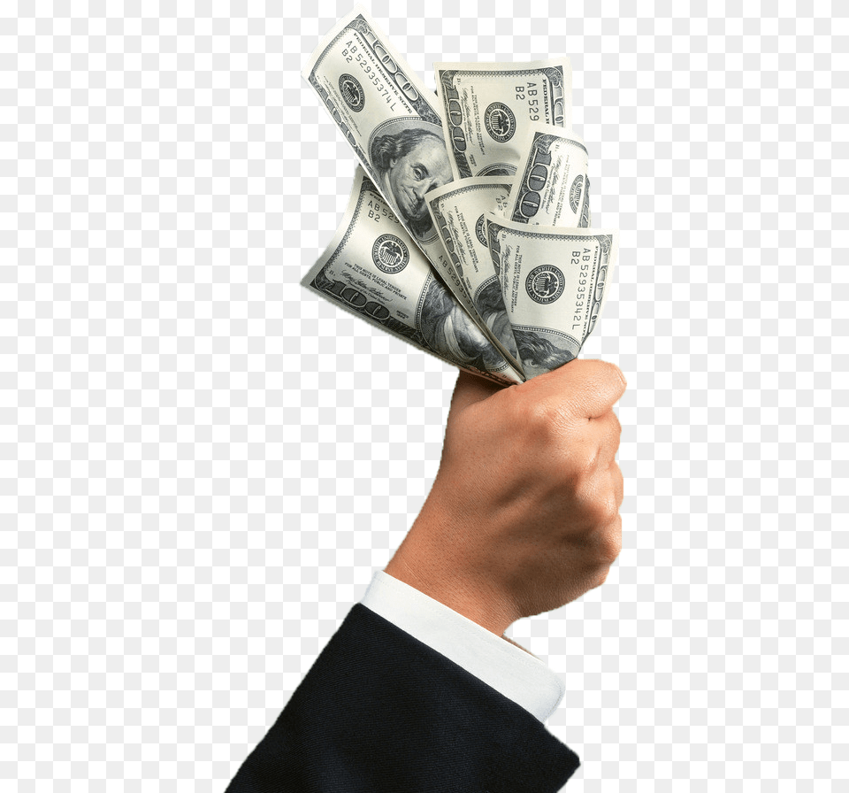 Hand Holding Money, Adult, Male, Man, Person Png Image