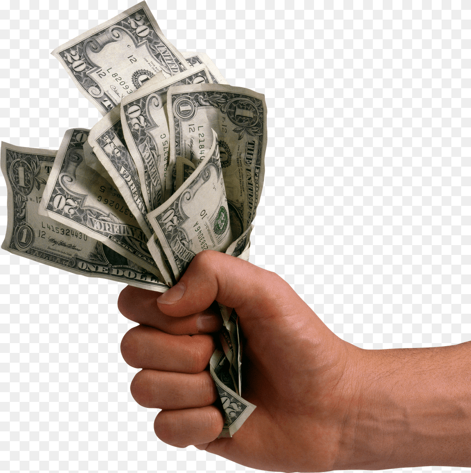 Hand Holding Money, Baby, Person, Dollar Png Image