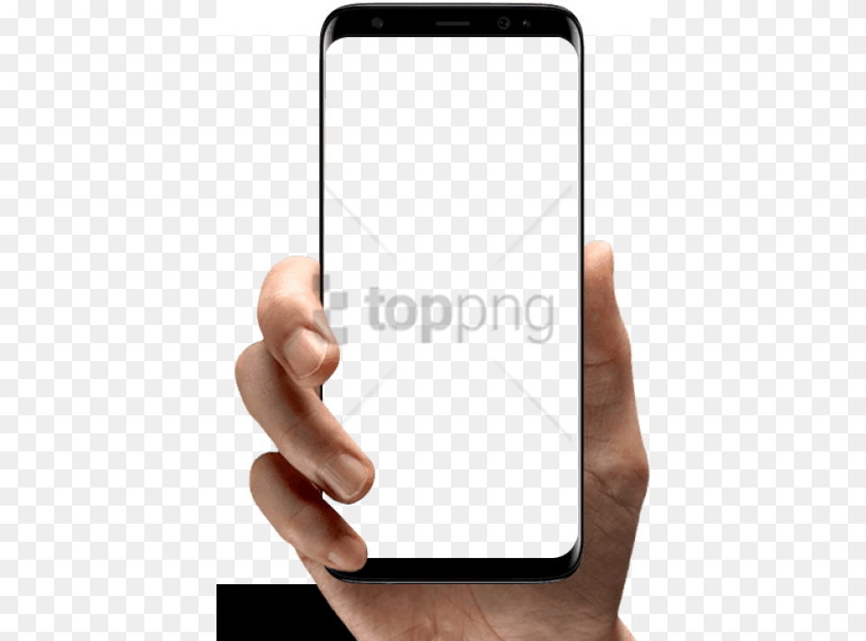 Hand Holding Phone, Electronics, Mobile Phone Free Png