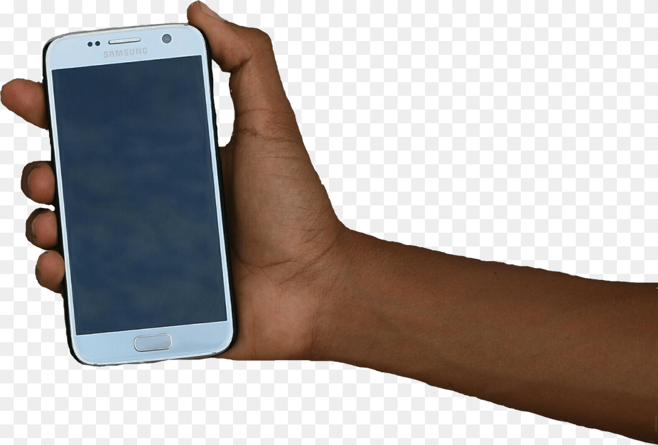 Hand Holding Phone Brown Hand Holding Phone, Electronics, Iphone, Mobile Phone Free Transparent Png