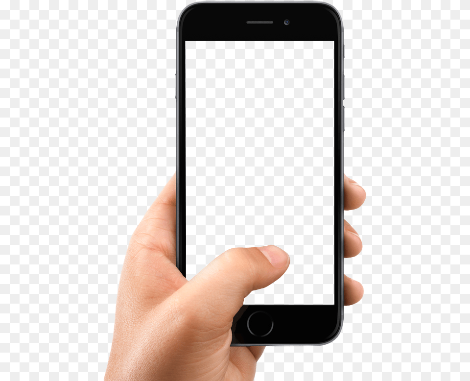 Hand Holding Phone Mobile Phone With Hand, Electronics, Iphone, Mobile Phone, Baby Free Png Download