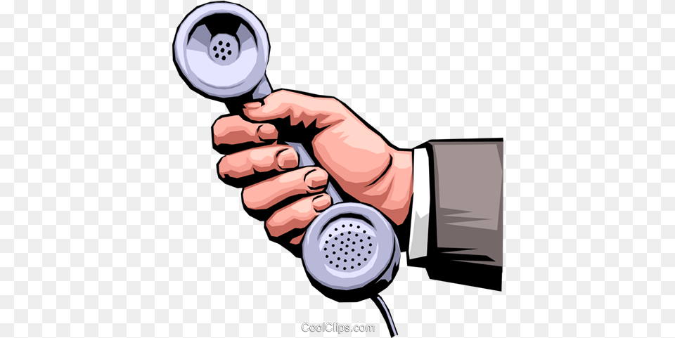 Hand Holding Phone Royalty Vector Clip Art Illustration Handphone, Electronics, Body Part, Person, Appliance Free Transparent Png