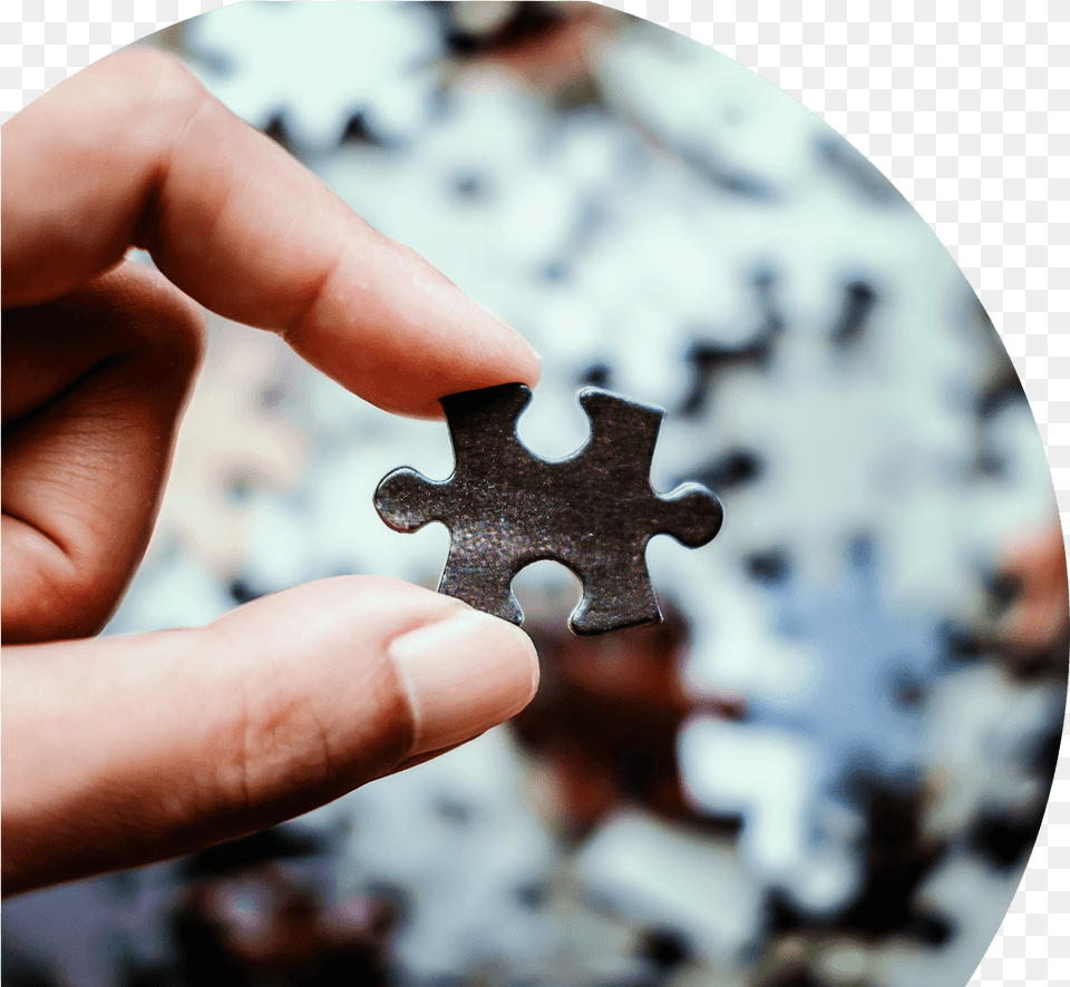 Hand Holding Piece Of Puzzle Jigsaw Puzzle, Body Part, Finger, Person Free Png