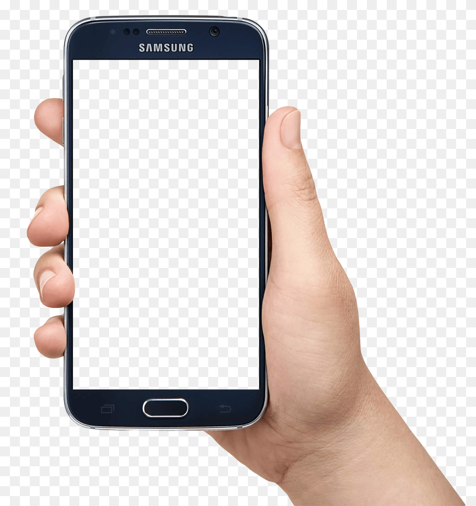 Hand Holding Smartphone, Electronics, Mobile Phone, Phone, Iphone Png Image