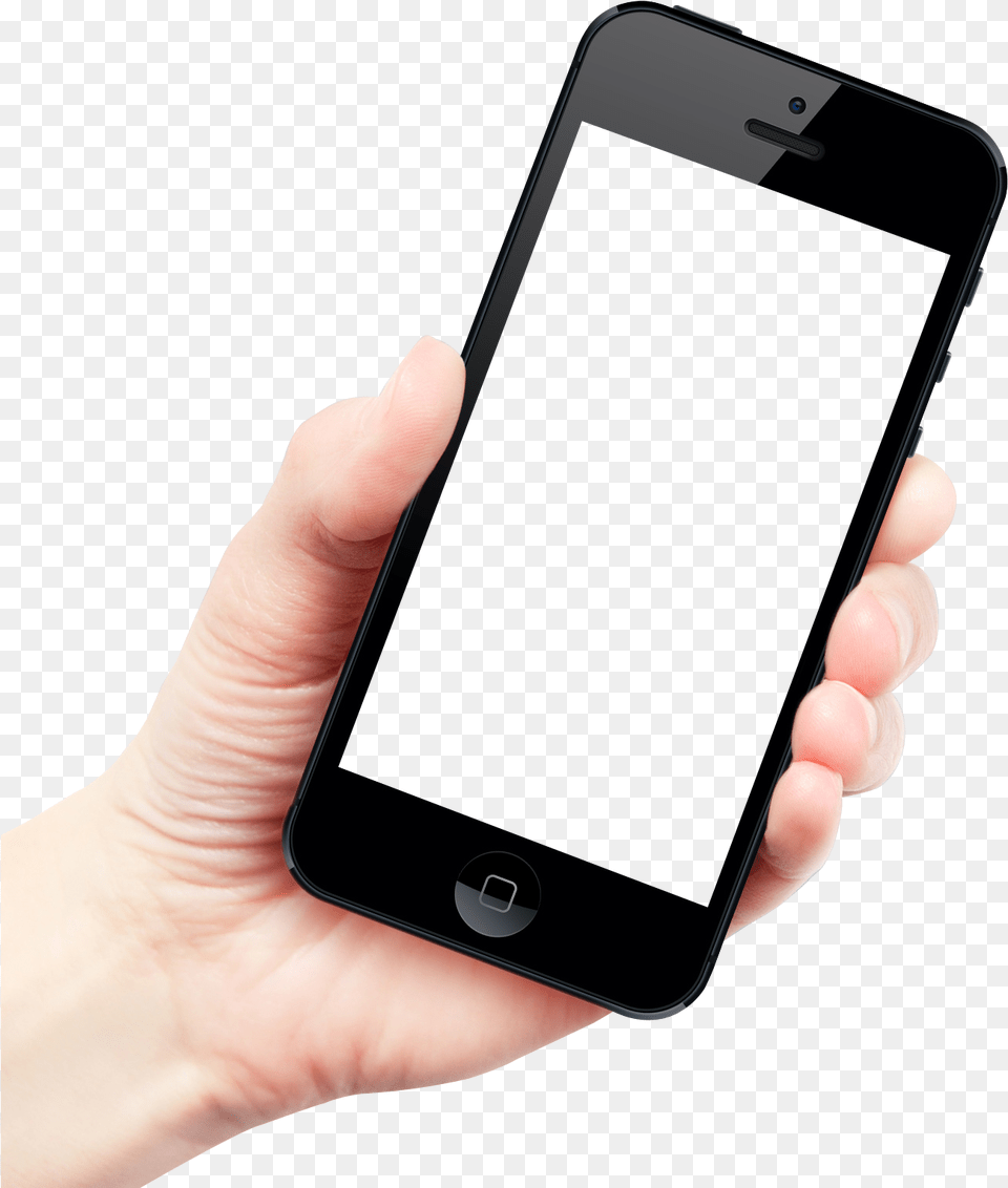 Hand Holding Smartphone Apple Iphone Hand Holding Iphone, Electronics, Mobile Phone, Phone Free Transparent Png