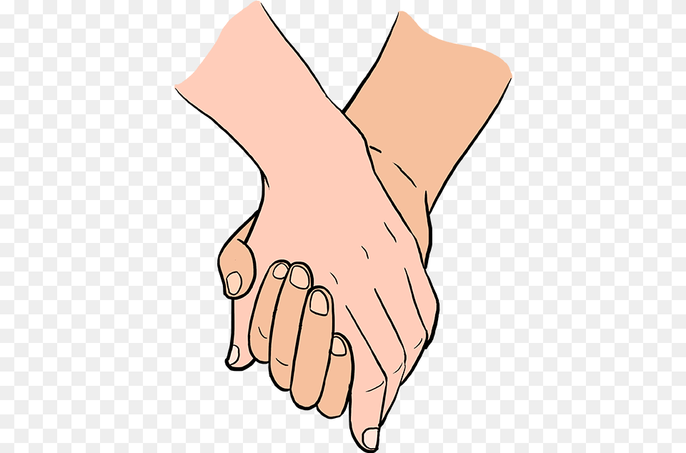 Hand Holding Something Drawing Holding Hand Cartoon, Body Part, Person, Adult, Female Png Image