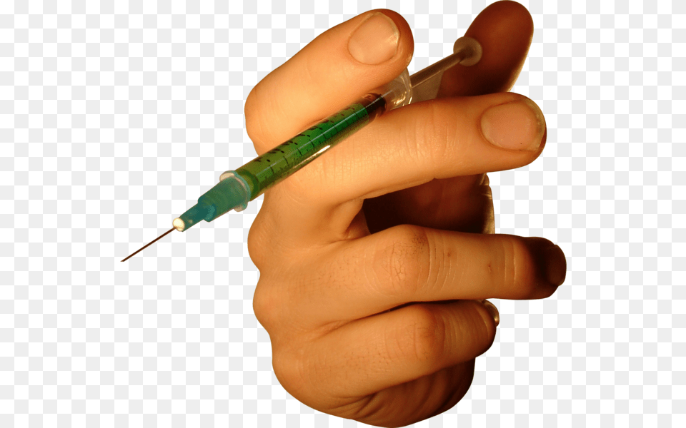 Hand Holding Syringe, Body Part, Finger, Person, Injection Png Image