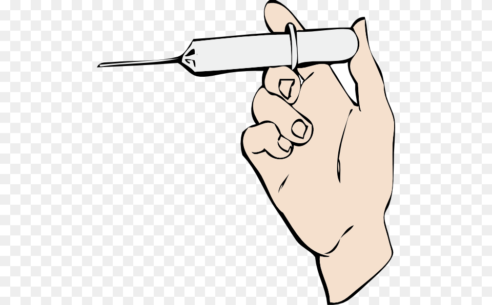 Hand Holding Syringe Clip Art, Injection, Face, Head, Person Png Image