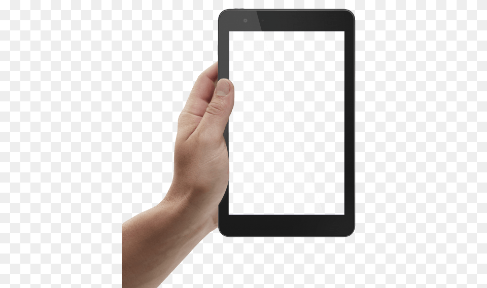 Hand Holding Tablet, Computer, Electronics, Tablet Computer Png Image