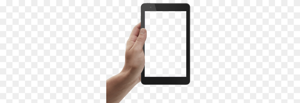Hand Holding Tablet Tablet Electronics Hands, Computer, Tablet Computer Free Png