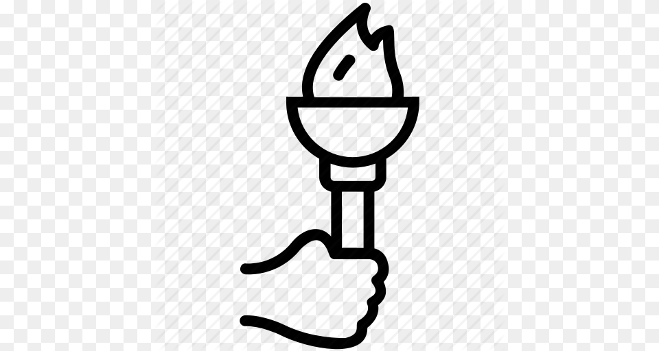 Hand Holding Torch Olympics Flame Olympics Game Olympics Torch, Electrical Device, Glass, Microphone, Lighting Free Transparent Png