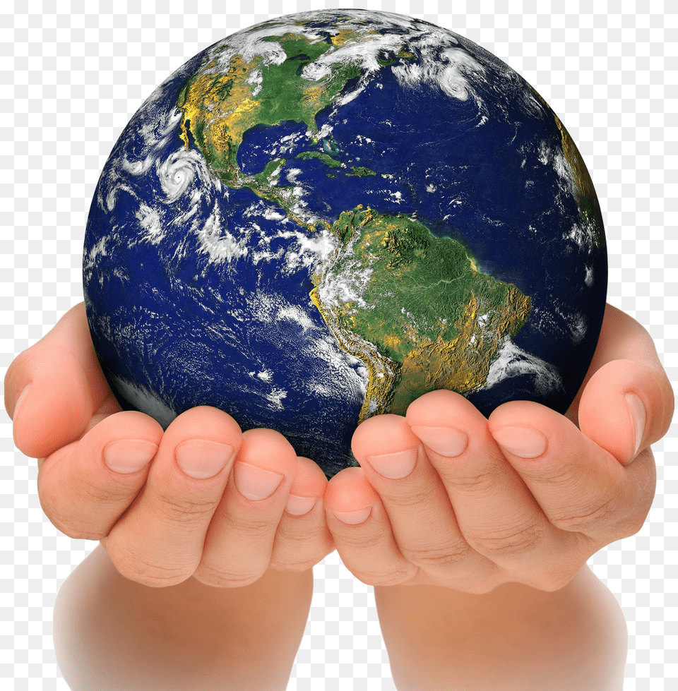 Hand Holding World, Astronomy, Outer Space, Planet, Globe Free Png Download