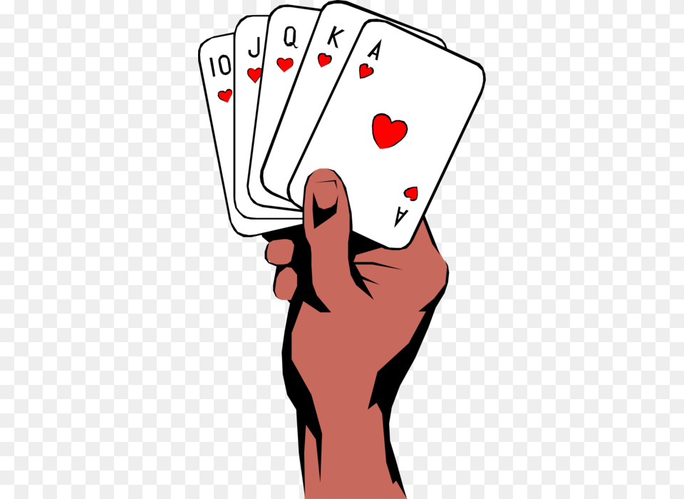 Hand Holds Straight Flush, Body Part, Person, Adult, Female Free Png Download