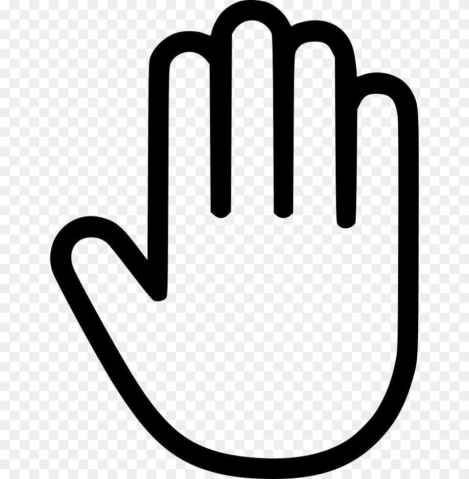 Hand Icon Download, Clothing, Glove, Cutlery, Fork Free Png