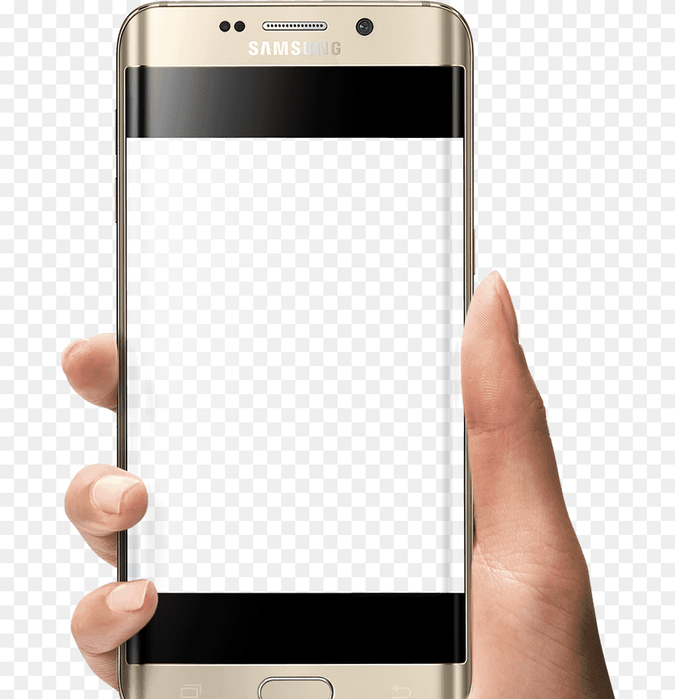 Hand In Phone Mobile Frame, Electronics, Mobile Phone, Texting Free Png Download
