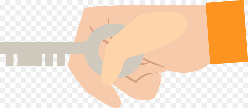 Hand Is Holding A Key To Unlock Clipart, Body Part, Person, Finger, Animal Free Transparent Png