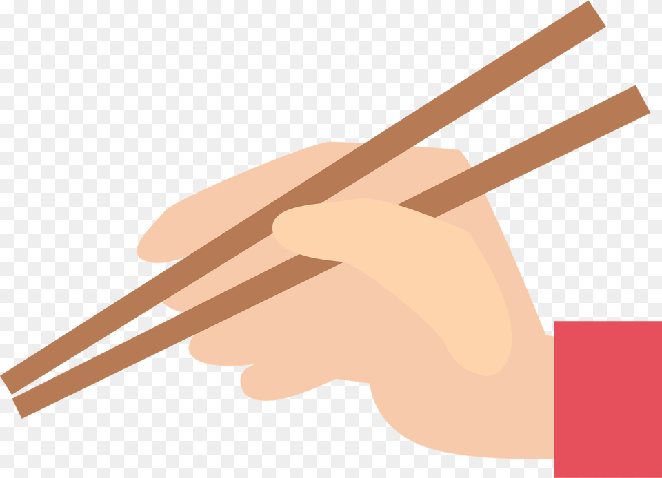 Hand Is Holding Chopsticks Clipart, Food, Appliance, Ceiling Fan, Device Png Image