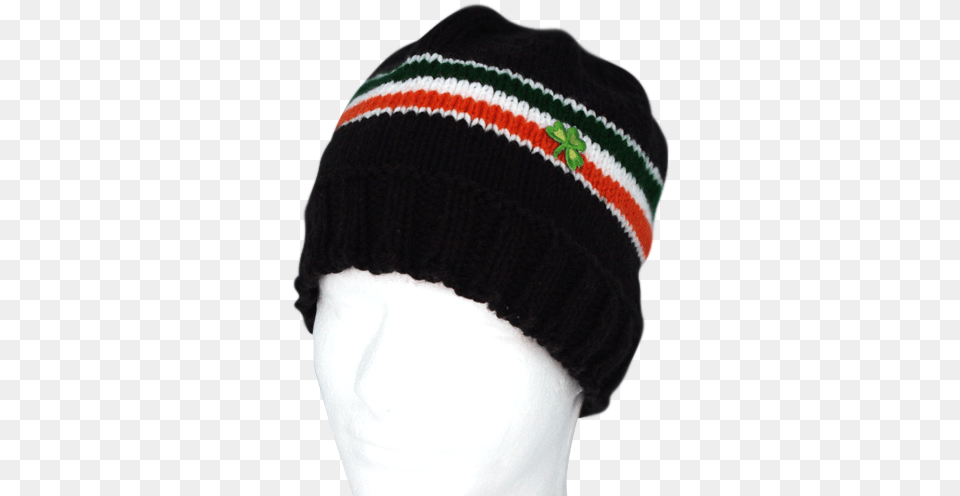 Hand Knit Celtic Pride Beanie Cap Beanie, Clothing, Hat, Baby, Person Png Image