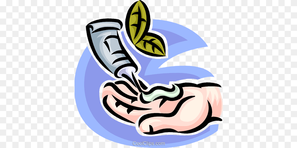 Hand Lotion Royalty Vector Clip Art Illustration, Toothpaste, Smoke Pipe Png Image