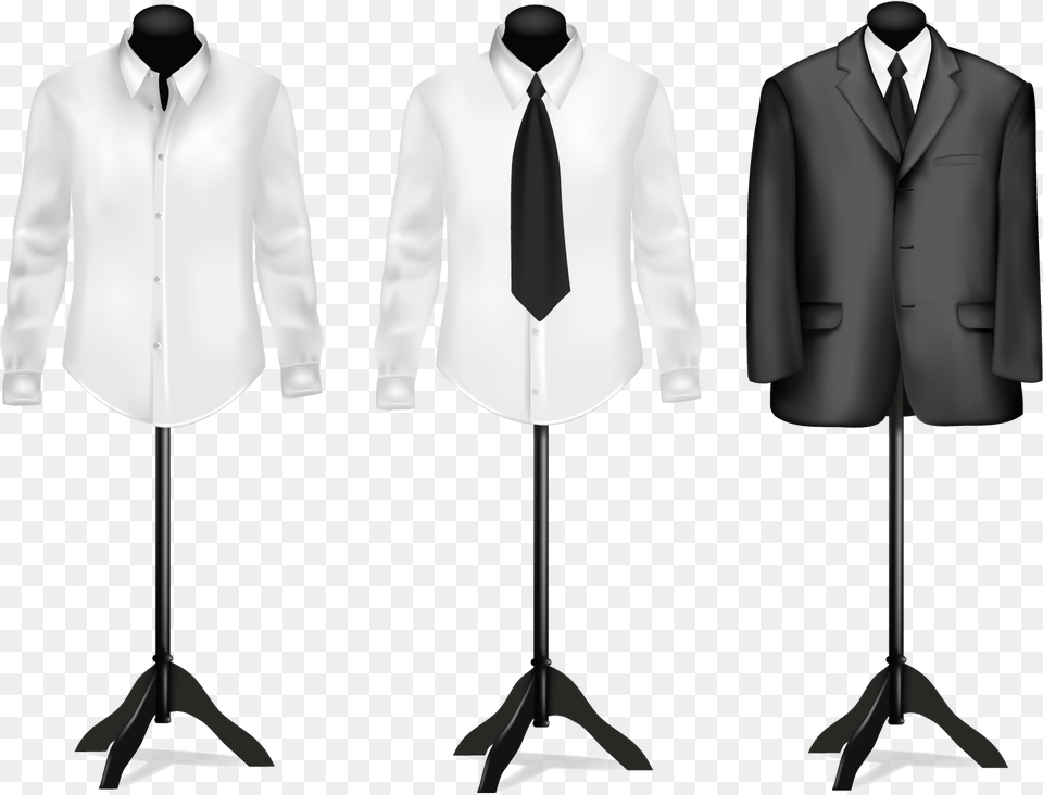 Hand Made Amp Bespoke Makes The Gentleman Vector Shirt And Tie, Accessories, Clothing, Suit, Formal Wear Png